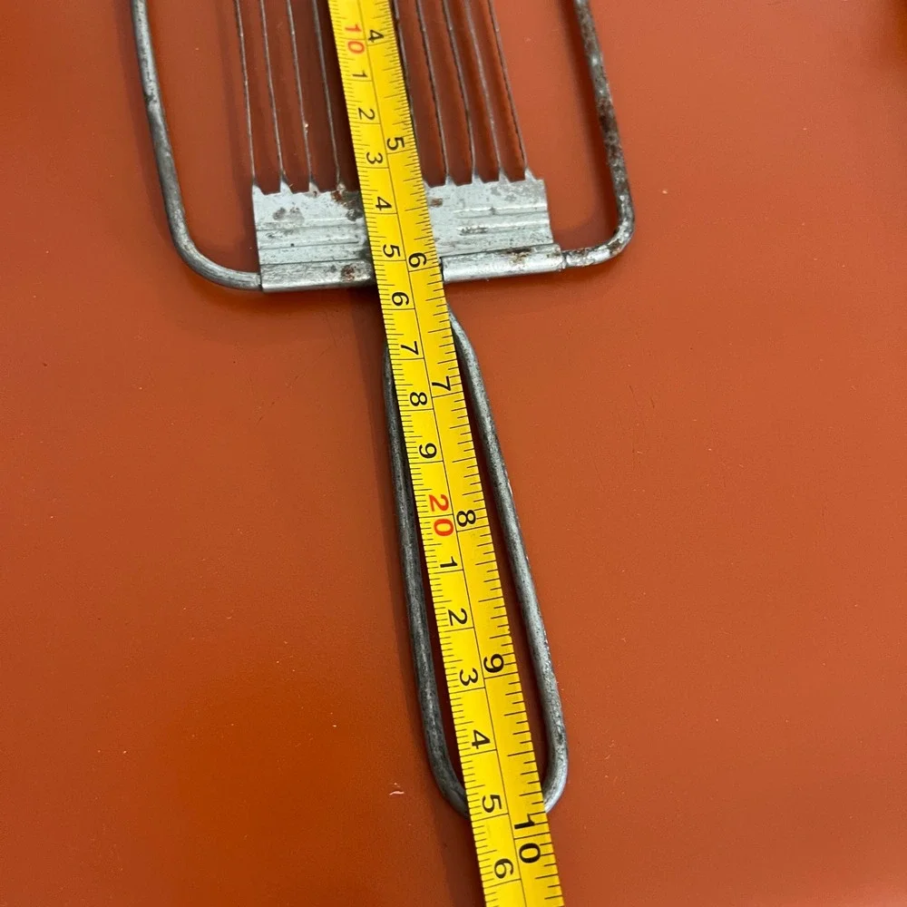 VTG‎ Japan Serrated Wire Cheese Tomato Slicer Metal Kitchen Tool Retro 10 Inch